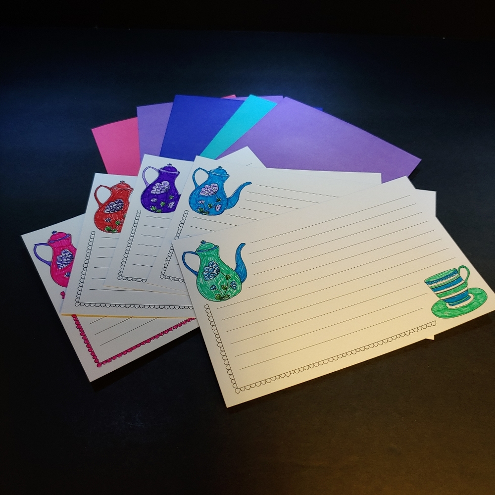 Custom Designed Note Cards with Envelopes - Picture 2 of 3